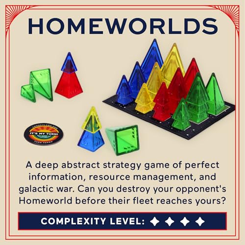 Homeworlds Pyramid Juego de Estrategia para Dos Jugadores miniatura 2