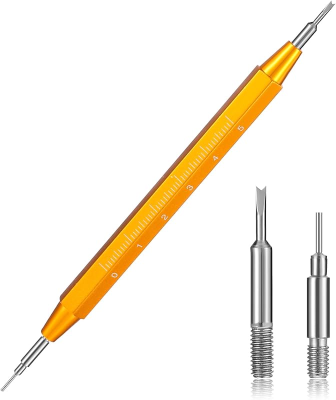 Mabor Watch Band Pins Remover Tool, Double Ended Design Repair Tool Kit for Remove Install Watch Bands Tools