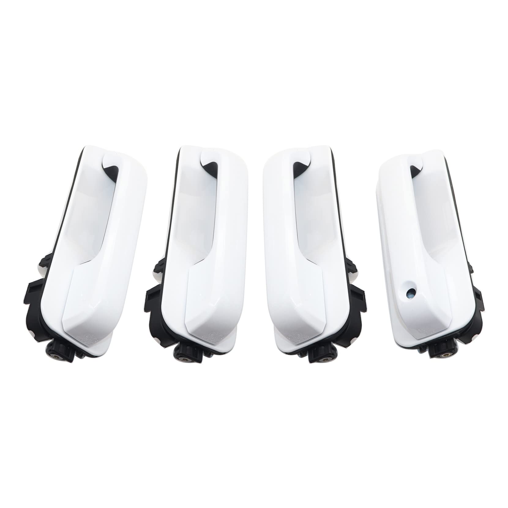 Amazon.com: Priprilod Oxford White Door Handles Front and Rear Set