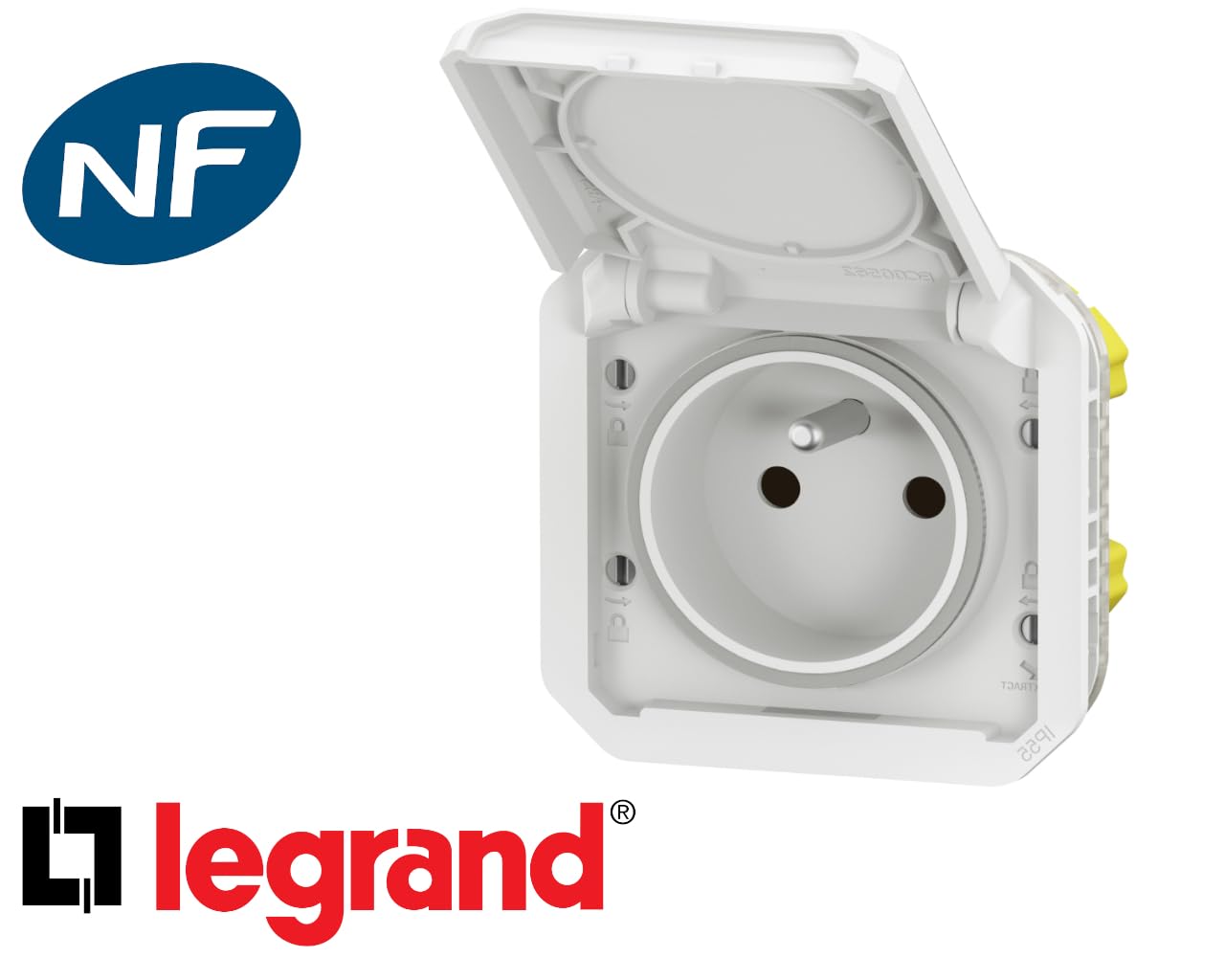 Legrand Plexo 069621L 2P + T White Composable - Image 2