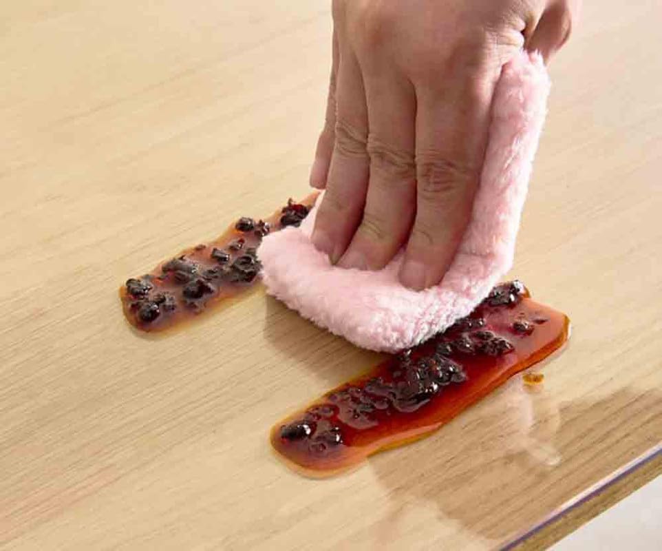 Miniatura 5 de Protector redondo transparente para mesa, de plástico de 0.078 pulgadas de grosor, tapete de vinilo grueso, impermeable, resistente al calor,