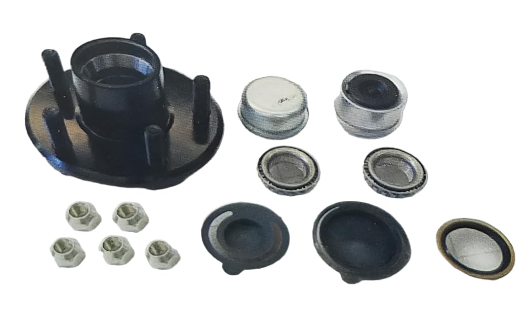 Everything for trailers, RVs and trucks and more - Pre-Greased Idler Hub Kit, 2K, 5 x 4.5, 1/2