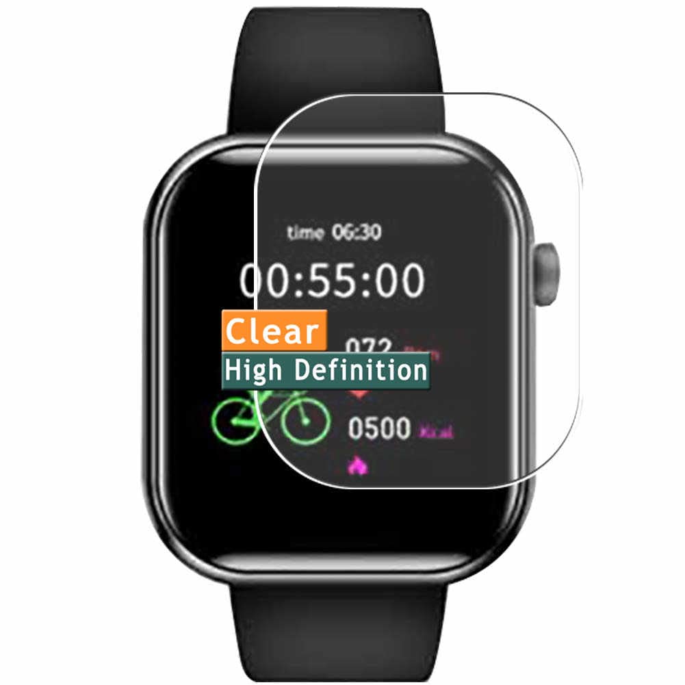 6x Pellicola Protettiva per Cubot C3 Smartwatch Protezione