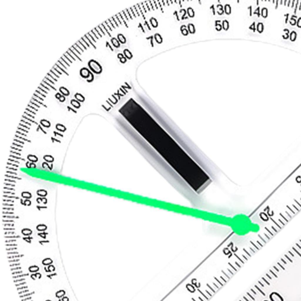 Mathematik set Messwerkzeug Dreieck Lineal für Lehrer Schüler Zeichenunterricht Heimarbeitsplatz, 5 Stück