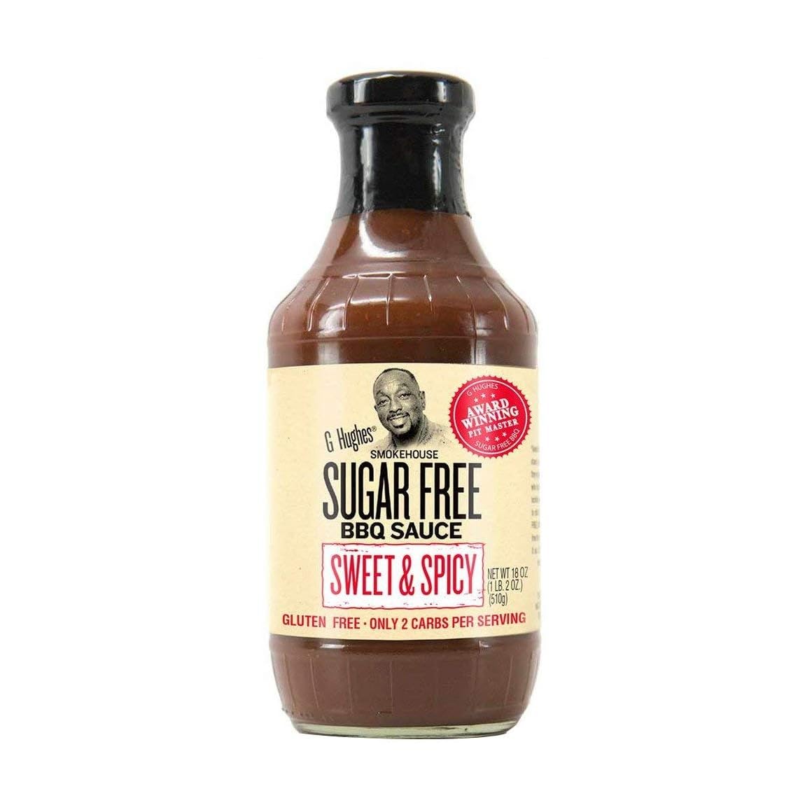 G Hughs Sweet and Spicy BBQ Sauce 18oz