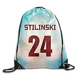 AOLM Backpacks Bags Custom Stilinski #24 Sack Bag White