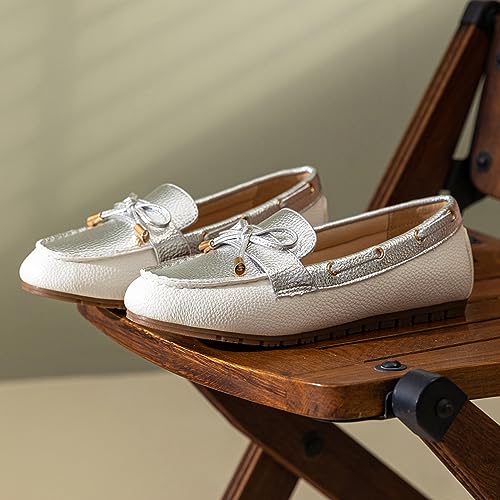 Image of Loafers for Women Comfortable Slip On Flats with Memory Foam Insole for Daily Wearing