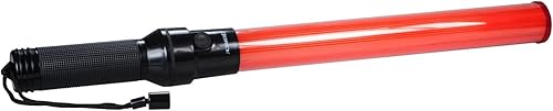 Miniatura 2 de Dorcy Varita de señal LED multifunción de 20 lúmenes de 12 pulgadas con correa de muñeca, naranja (41-1063)
