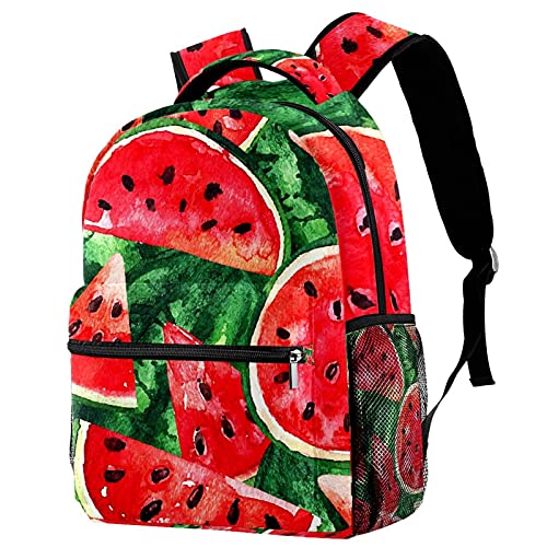 Sac à dos Loptop aux motifs de feuilles tropicales vert et imprimé multicolore