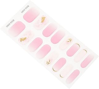 FRCOLOR 1 Conjunto De Adesivos Para Arte Em Unhas Adesivos Em Gel Para Decoração De Unhas Adesivos Franceses Para Unhas Adesivos Decorativos Para Unhas Tiras De Unhas Semi Curadas
