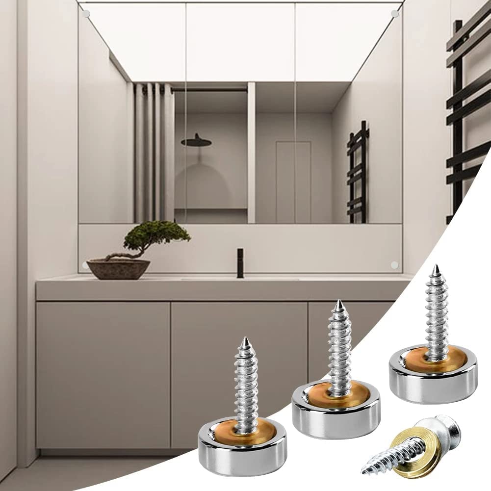 TOP-VIGOR 8Pcs 16mm Mirror Screws - Image 4