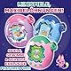 Bandai - Tamagotchi Paradise Erde - Virtuelles Haustier zum Aufziehen - Tamagotchi Interaktives Spielzeug auf Deutsch, Zoom - Modell Erde in Rosa und Grün - Spielzeug für Kinder ab 6 Jahren - 43421