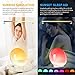 Wake Up Light LED Despertador, 2020 Luz Despertador Simulación de Amanecer y...