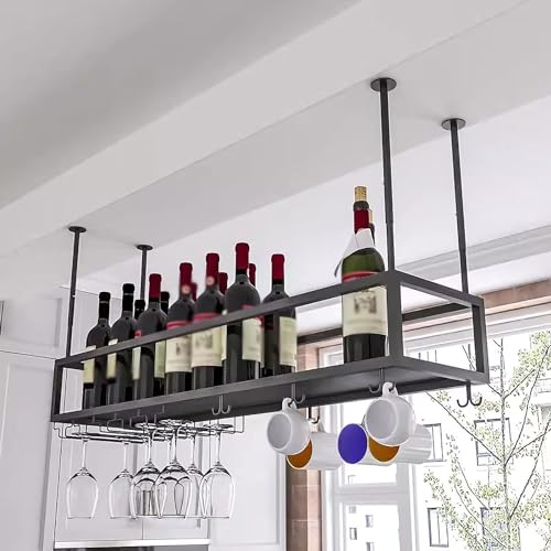 Casier à vin réglable pour libérer l'espace des comptoirs de bar - 2