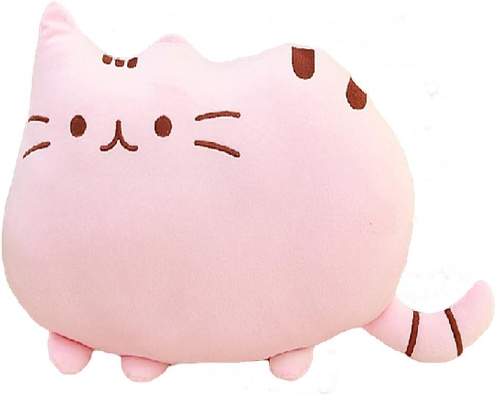 超可愛い猫クッション ふわふわ猫枕 ソフト猫ぬいぐるみ 猫抱き枕 動物抱き枕 ピンク ぬいぐるみ おもちゃ Amazon