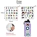 Alphabet Lore Sticker, 6 Pack-156 Pcs Alphabet Lore and Numbers Lore Stickers, for Cup Phone Refrigerator Skateboard Laptop Decoration Stickers