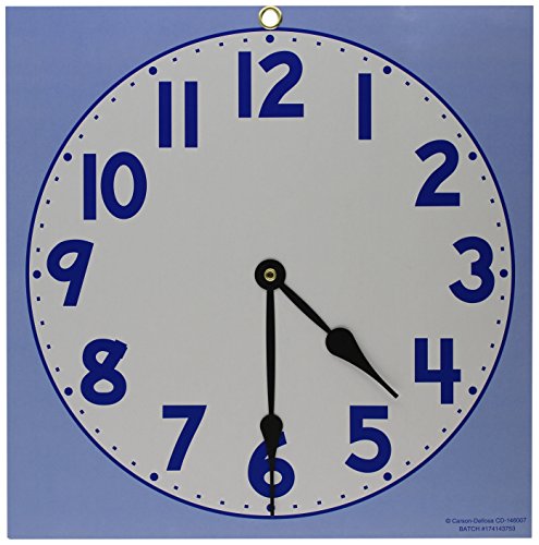 Ideal School Supply Clock Dial, Large