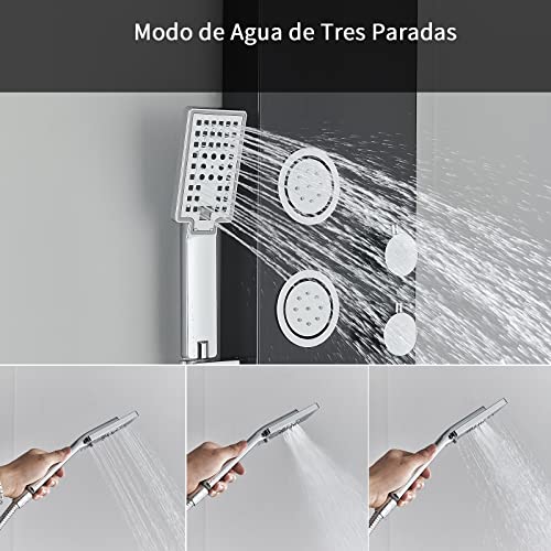 fyheast-Columna-ducha-hidromasaje-Panel-de-ducha-de-acero-inoxidable-con-5-rociadores-de-cuerpo-y-3-juegos-de-ducha-de-mano-columna-de-ducha-de-montaje-en-pared-negro