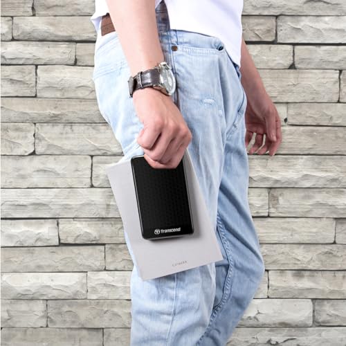 Image of Transcend 2TB 2.5 inch STOREJET 25A3 USB 3.0 Hard Drive (TS2TSJ25A3K)