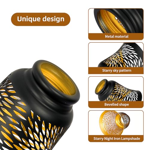 Alucset LLA-S2327 Ceiling Fan Replacement Globes, 4 Pack Chrysanthemum Pattern Fixture Replacement Globes Shades thumb #7