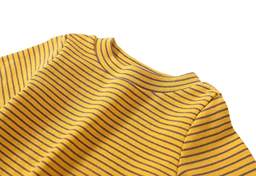 Baby Toddlers Long Sleeve Tee Shirts Little Kids Cotton Striped Crew Neck Tops (6Months-7Years)2