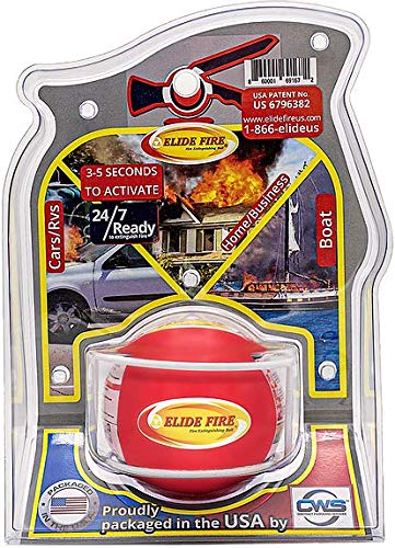 ELIDE FIRE First Aid Fire Fighting Ball Automatic Surveillance Firefighting (1, 4