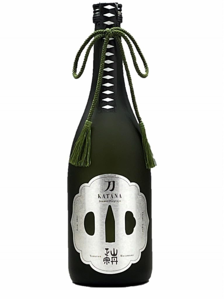 Yamatan Masamune Katana, Junmai Daiginjo, japanischer Premium-Sake, traditioneller Reiswein aus Japan, (1 x 0.72l)