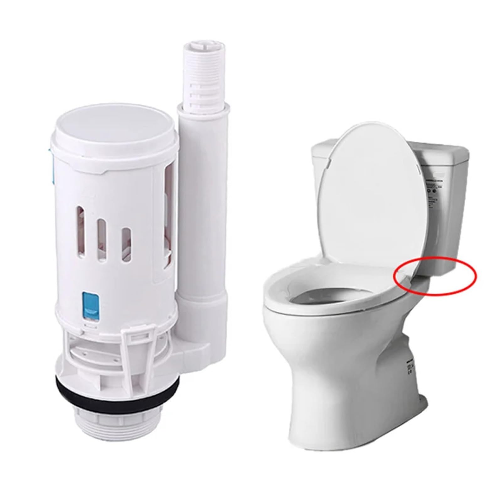 Robinet Flotteur WC Vanne Abattant WC Valves Eau Universelle