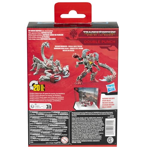 Transformers Toys Studio Series Deluxe Class Rise of the Beasts 115 Double Punch 4.5-inch Converting Action Figure, 8+ - image 5