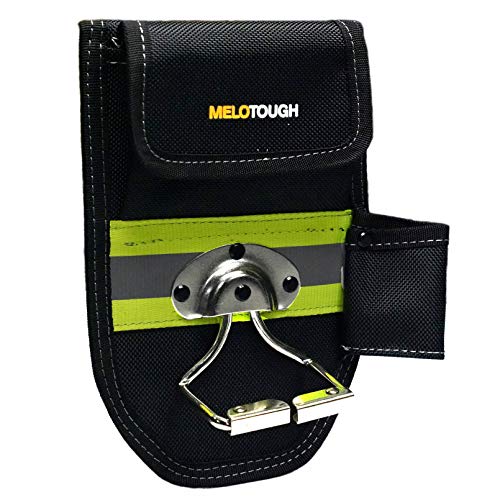 Image of MELOTOUGH Tool Belt Holder Tool Belt Hook Drill Bit Tote Hammer Holder | Multi-Function Tool Belt Hook, Tape Measure Clip, Drill Bit Tote, Hammer Loop, Fits Cordless Drills & Power Tools