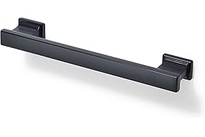 10 Pack Rectangle Solid Cabinet Knobs, 5" Screw Spacing