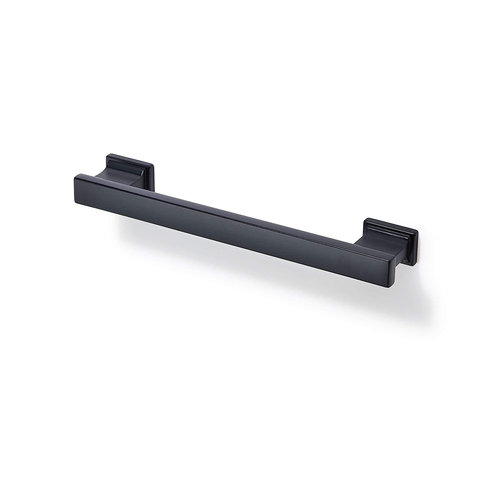 TUNNY 10 Pack Cabinet Handles-5"(128mm) Hole Center Matte Black Furniture Hardware Knob for Kitchen Cabinet Bathroom Bedroom Dresser Wardrobe Furniture Hardware Cabinles pulls