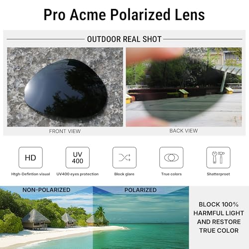 Image of Pro Acme Aviator Sunglasses for Men Women Classic Polarized UV400 Protection