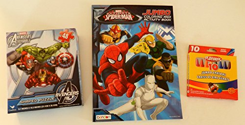 Ultimate Spider-Man Jumbo Coloring & Activity Book