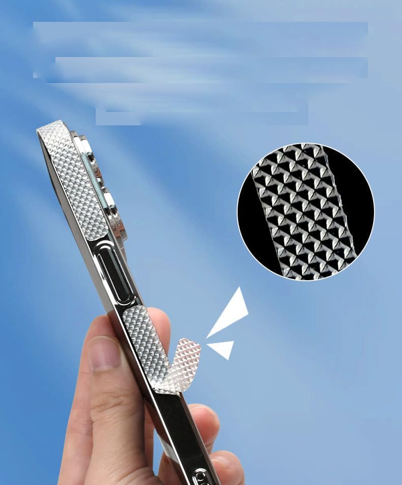 20 Pack Cell Phone Grip Tape Strips Rubber Non Slip Side Sticker Adhesive Grippy Bumper Frame Stickers for iPhone Case Magnetic Mobile Phone Case Commuter Series Cases Smartphone Tablet Frame image 3 of 5 B0F1MTPR4H