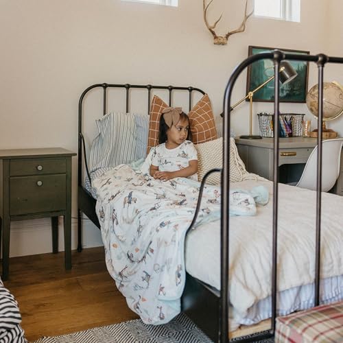 Image of Copper Pearl Jumbo 3-Layer Baby Blanket: Soft Baby Quilts for Boys and Girls | Breathable, Cozy, Toddler Blanket | Baby Quilt for Newborns | 60x72 Premium Material | Boone