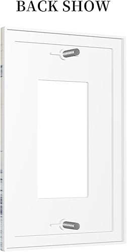 Miniatura 4 de Cubierta de interruptor de luz basculante para faro náutico, brújula, mapa, 1 banda, placa frontal eléctrica, placa frontal decorativa GFCI para