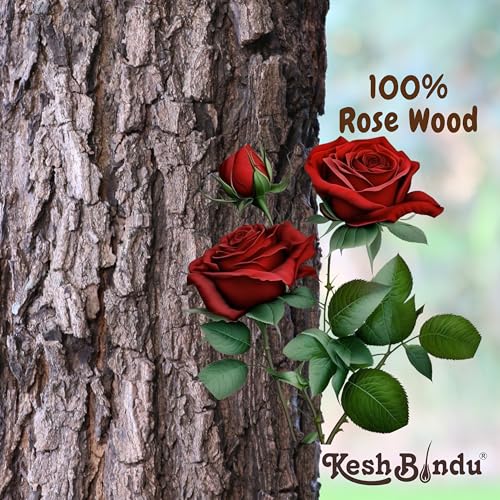 Image of Handmade Kacchi Rose sheesham Broad Wooden Comb For Men & Women Detangling, Frizz Control & Shine, Suited For All Hair Types Kangi (Wide Rosewood Comb)