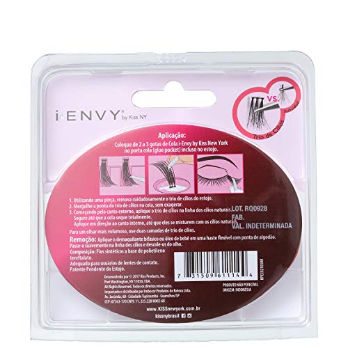 Trio de Cílios Médio, I-Envy By Kiss Ny