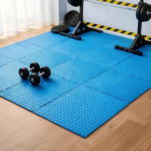 Image of Amazon Basics Interlocking Puzzle Exercise Mat | EVA Foam |Suitable for Floor Protection