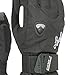 Level Butterfly Women's Snowboard Mittens with Wrist Guards, Proven BioMex Design, Kevlar Palms, Removable Liner (Black, Medium/Large (8.5.in))
