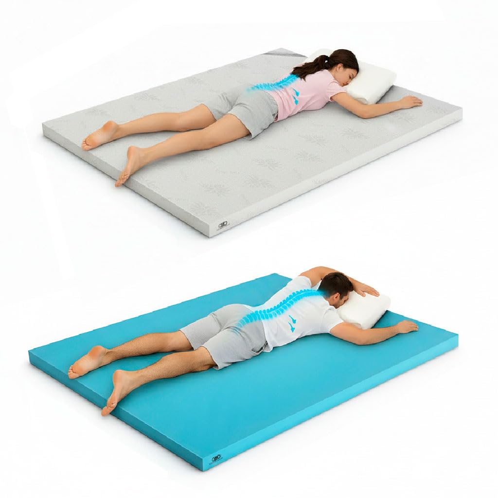 FUSIONHOME Topper Viscoelstico 180x200 Aloe Vera - Grosor 5 cm - Viscogel  de Alta Densidad Memory Foam - Funda con Cremallera Extrable y Lavable -  sobre Colchon Matress Topper Colchon : Amazon.es: Hogar y cocina