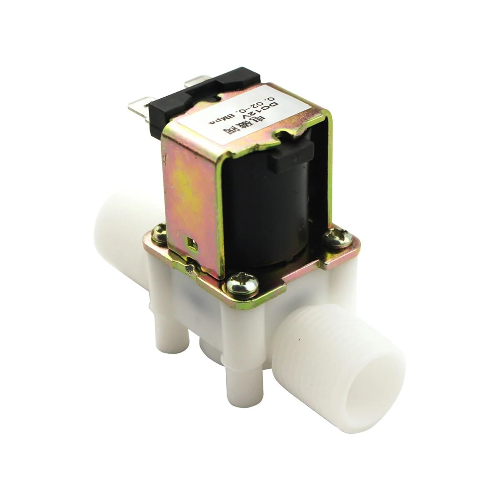 Interrupteur de contrôleur de pression pneumatique 220V électrovanne eau 1/2 pouce