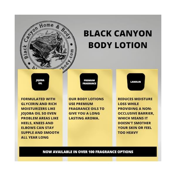 Black Canyon Tomato Leaf Scented Body Lotion with Lanolin and Jojoba Oil, 1 Gal