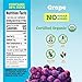 good2grow Organic Grape Flavored Juice for Kids - Grape Juice Bottles Bulk 24 Pack, Reusable Bottle, No Sugar Added - 6 fl oz, Pack of 24 (Spill Proof Tops Not Included)