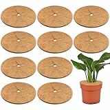 Legigo 10pcs Coconut Fiber Mulch Ring Tree Plant...