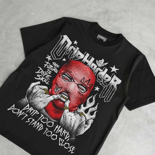 Image of DopeSkill Graphic Tee Streetwear Hip Hop Hypebeast Street Style Unisex T-Shirt Sneaker Colour Matching Shirts Cool Flexing
