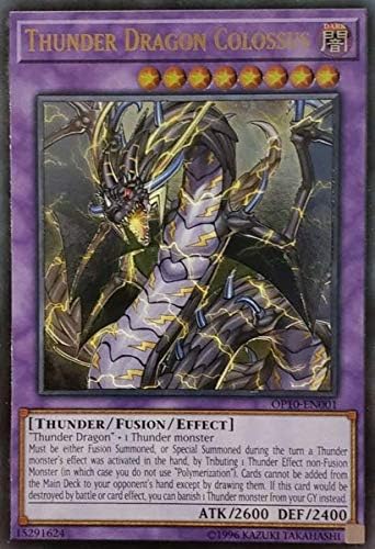 Thunder Dragon Colossus - OP10-EN001 - Ultimate Rare - Unlimited Edition