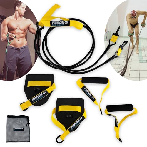 FEROK PRO Resistance Band with Pad and Handles