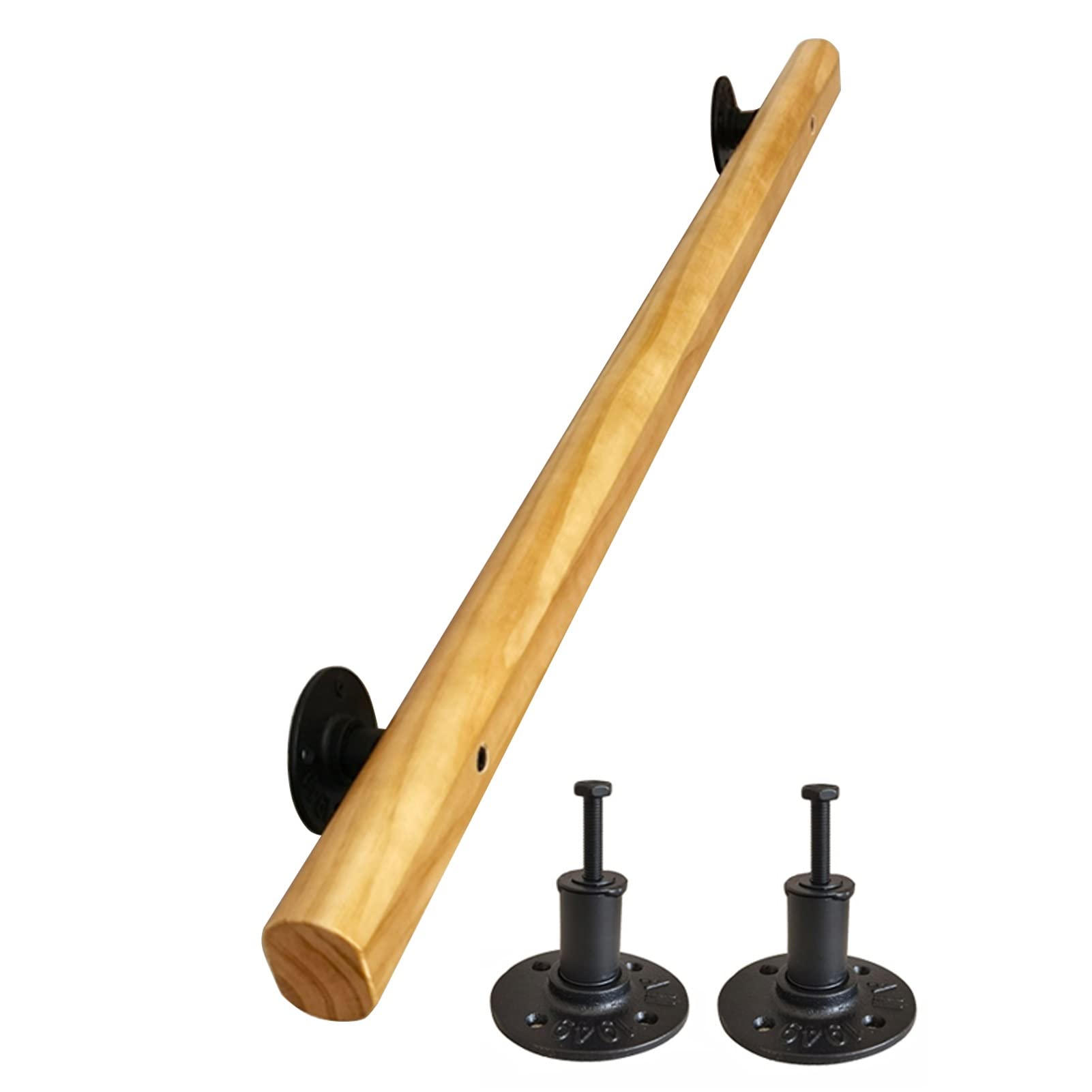 Rambarde d'escalier bois sécurisée 30 cm : évitez les chutes